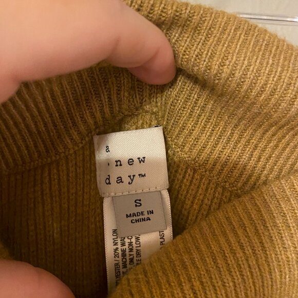 A New Day Womens Ribbed Sweater Set - Tan - Picture 8 of 8